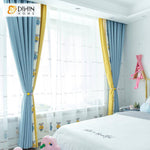 DIHIN HOME Cartoon Bear Spliced Curtains，Blackout Grommet Window Curtain for Living Room ,52x63-inch,1 Panel Roman Shades Curtains Window Blinds custom curtains blackout curtains curtains for living room sheer curtains curtain fabric linen curtains kitchen curtains velvet curtains pinch pleat curtains bay window curtains outdoor curtains pleated curtains floral curtains dining room curtains kitchen valances drapes for bedroom patio curtains nursery curtains grommet curtains