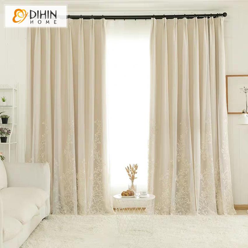 DIHIN HOME Cartoon Beige Color Lace Curtains,Blackout Grommet Window Curtain for Living Room ,52x63-inch,1 Panel Roman Shades Curtains Window Blinds custom curtains blackout curtains curtains for living room sheer curtains curtain fabric linen curtains kitchen curtains velvet curtains pinch pleat curtains bay window curtains outdoor curtains pleated curtains floral curtains dining room curtains kitchen valances drapes for bedroom patio curtains nursery curtains grommet curtains