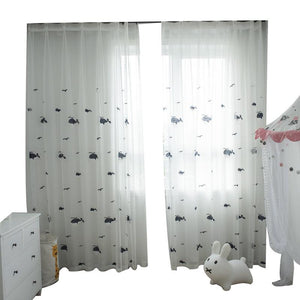 DIHIN HOME Cartoon Black Whale Cotton Linen Embroidered Day Curtain ,Sheer Curtain, Grommet Window Curtain for Living Room ,52x63-inch,1 Panel Roman Shades Curtains Window Blinds custom curtains blackout curtains curtains for living room sheer curtains curtain fabric linen curtains kitchen curtains velvet curtains pinch pleat curtains bay window curtains outdoor curtains pleated curtains floral curtains dining room curtains kitchen valances drapes for bedroom patio curtains nursery curtains grommet curtains