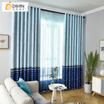 DIHIN HOME Cartoon Blue Color Printed,Blackout Curtains Grommet Window Curtain for Living Room ,52x63-inch,1 Panel Roman Shades Curtains Window Blinds custom curtains blackout curtains curtains for living room sheer curtains curtain fabric linen curtains kitchen curtains velvet curtains pinch pleat curtains bay window curtains outdoor curtains pleated curtains floral curtains dining room curtains kitchen valances drapes for bedroom patio curtains nursery curtains grommet curtains