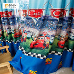 DIHIN HOME Cartoon Cars Blue Printed，Blackout Grommet Window Curtain for Living Room ,52x63-inch,1 Panel Roman Shades Curtains Window Blinds custom curtains blackout curtains curtains for living room sheer curtains curtain fabric linen curtains kitchen curtains velvet curtains pinch pleat curtains bay window curtains outdoor curtains pleated curtains floral curtains dining room curtains kitchen valances drapes for bedroom patio curtains nursery curtains grommet curtains