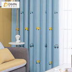 DIHIN HOME Cartoon Children Room Blue Cars Embroidered Curtains,Blackout Grommet Window Curtain for Living Room ,52x63-inch,1 Panel Roman Shades Curtains Window Blinds custom curtains blackout curtains curtains for living room sheer curtains curtain fabric linen curtains kitchen curtains velvet curtains pinch pleat curtains bay window curtains outdoor curtains pleated curtains floral curtains dining room curtains kitchen valances drapes for bedroom patio curtains nursery curtains grommet curtains