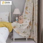 DIHIN HOME Cartoon Children Room Lovely Deer Printed,Blackout Grommet Window Curtain for Living Room ,52x63-inch,1 Panel Roman Shades Curtains Window Blinds custom curtains blackout curtains curtains for living room sheer curtains curtain fabric linen curtains kitchen curtains velvet curtains pinch pleat curtains bay window curtains outdoor curtains pleated curtains floral curtains dining room curtains kitchen valances drapes for bedroom patio curtains nursery curtains grommet curtains