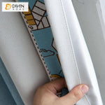 DIHIN HOME Cartoon Children Spliced Curtain With Lace,Blackout Grommet Window Curtain for Living Room ,52x63-inch,1 Panel Roman Shades Curtains Window Blinds custom curtains blackout curtains curtains for living room sheer curtains curtain fabric linen curtains kitchen curtains velvet curtains pinch pleat curtains bay window curtains outdoor curtains pleated curtains floral curtains dining room curtains kitchen valances drapes for bedroom patio curtains nursery curtains grommet curtains