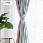 DIHIN HOME Cartoon Cotton Linen Embroidered Curtains，Blackout Grommet Window Curtain for Living Room ,52x63-inch,1 Panel Roman Shades Curtains Window Blinds custom curtains blackout curtains curtains for living room sheer curtains curtain fabric linen curtains kitchen curtains velvet curtains pinch pleat curtains bay window curtains outdoor curtains pleated curtains floral curtains dining room curtains kitchen valances drapes for bedroom patio curtains nursery curtains grommet curtains