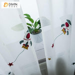 DIHIN HOME Cartoon Embroidered Spliced Curtains，Blackout Grommet Window Curtain for Living Room ,52x63-inch,1 Panel Roman Shades Curtains Window Blinds custom curtains blackout curtains curtains for living room sheer curtains curtain fabric linen curtains kitchen curtains velvet curtains pinch pleat curtains bay window curtains outdoor curtains pleated curtains floral curtains dining room curtains kitchen valances drapes for bedroom patio curtains nursery curtains grommet curtains