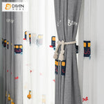 DIHIN HOME Cartoon Grey Color Embroidered Cars,Blackout Curtains Grommet Window Curtain for Living Room ,52x63-inch,1 Panel Roman Shades Curtains Window Blinds custom curtains blackout curtains curtains for living room sheer curtains curtain fabric linen curtains kitchen curtains velvet curtains pinch pleat curtains bay window curtains outdoor curtains pleated curtains floral curtains dining room curtains kitchen valances drapes for bedroom patio curtains nursery curtains grommet curtains