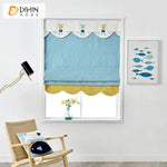 DIHIN HOME Cartoon Light Blue Bear Printed Roman Shades ,Easy Install Washable Curtains ,Customized Window Curtain Drape, 24"W X 64"H Roman Shades Curtains Window Blinds custom curtains blackout curtains curtains for living room sheer curtains curtain fabric linen curtains kitchen curtains velvet curtains pinch pleat curtains bay window curtains outdoor curtains pleated curtains floral curtains dining room curtains kitchen valances drapes for bedroom patio curtains nursery curtains grommet curtains
