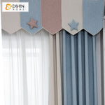 DIHIN HOME Cartoon Lovely Stars Colorful Striped Curtain With Valance,Blackout Curtains Grommet Window Curtain for Living Room ,52x84-inch,1 Panel Roman Shades Curtains Window Blinds custom curtains blackout curtains curtains for living room sheer curtains curtain fabric linen curtains kitchen curtains velvet curtains pinch pleat curtains bay window curtains outdoor curtains pleated curtains floral curtains dining room curtains kitchen valances drapes for bedroom patio curtains nursery curtains grommet curt