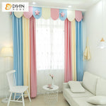DIHIN HOME Cartoon Lucky Stars Colorful Curtain With Valance,Blackout Curtains Grommet Window Curtain for Living Room ,52x84-inch,1 Panel Roman Shades Curtains Window Blinds custom curtains blackout curtains curtains for living room sheer curtains curtain fabric linen curtains kitchen curtains velvet curtains pinch pleat curtains bay window curtains outdoor curtains pleated curtains floral curtains dining room curtains kitchen valances drapes for bedroom patio curtains nursery curtains grommet curtains