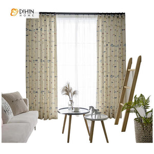 DIHIN HOME Cartoon Ocean Little Fish Curtains，Blackout Grommet Window Curtain for Living Room ,52x63-inch,1 Panel Roman Shades Curtains Window Blinds custom curtains blackout curtains curtains for living room sheer curtains curtain fabric linen curtains kitchen curtains velvet curtains pinch pleat curtains bay window curtains outdoor curtains pleated curtains floral curtains dining room curtains kitchen valances drapes for bedroom patio curtains nursery curtains grommet curtains