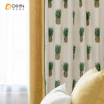 DIHIN HOME Cartoon Pineapple Printed Spliced Curtains，Blackout Grommet Window Curtain for Living Room ,52x63-inch,1 Panel Roman Shades Curtains Window Blinds custom curtains blackout curtains curtains for living room sheer curtains curtain fabric linen curtains kitchen curtains velvet curtains pinch pleat curtains bay window curtains outdoor curtains pleated curtains floral curtains dining room curtains kitchen valances drapes for bedroom patio curtains nursery curtains grommet curtains