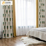 DIHIN HOME Cartoon Pineapple Printed Spliced Curtains，Blackout Grommet Window Curtain for Living Room ,52x63-inch,1 Panel Roman Shades Curtains Window Blinds custom curtains blackout curtains curtains for living room sheer curtains curtain fabric linen curtains kitchen curtains velvet curtains pinch pleat curtains bay window curtains outdoor curtains pleated curtains floral curtains dining room curtains kitchen valances drapes for bedroom patio curtains nursery curtains grommet curtains