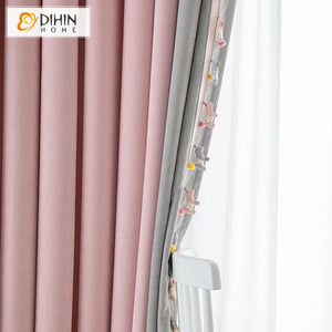 DIHIN HOME Cartoon Pink and Grey Color Little Pony Toys,Blackout Grommet Window Curtain for Living Room ,52x63-inch,1 Panel Roman Shades Curtains Window Blinds custom curtains blackout curtains curtains for living room sheer curtains curtain fabric linen curtains kitchen curtains velvet curtains pinch pleat curtains bay window curtains outdoor curtains pleated curtains floral curtains dining room curtains kitchen valances drapes for bedroom patio curtains nursery curtains grommet curtains