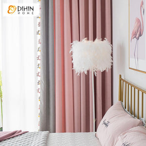 DIHIN HOME Cartoon Pink and Grey Color Little Pony Toys,Blackout Grommet Window Curtain for Living Room ,52x63-inch,1 Panel Roman Shades Curtains Window Blinds custom curtains blackout curtains curtains for living room sheer curtains curtain fabric linen curtains kitchen curtains velvet curtains pinch pleat curtains bay window curtains outdoor curtains pleated curtains floral curtains dining room curtains kitchen valances drapes for bedroom patio curtains nursery curtains grommet curtains
