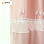 DIHIN HOME Cartoon Pink Bee Pattern Embroidered Curtain ,Blackout Curtains Grommet Window Curtain for Living Room ,52x84-inch,1 Panel Roman Shades Curtains Window Blinds custom curtains blackout curtains curtains for living room sheer curtains curtain fabric linen curtains kitchen curtains velvet curtains pinch pleat curtains bay window curtains outdoor curtains pleated curtains floral curtains dining room curtains kitchen valances drapes for bedroom patio curtains nursery curtains grommet curtains