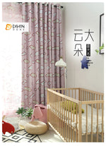 DIHIN HOME Cartoon Pink Clouds Printed,Blackout Grommet Window Curtain for Living Room,1 Panel Roman Shades Curtains Window Blinds custom curtains blackout curtains curtains for living room sheer curtains curtain fabric linen curtains kitchen curtains velvet curtains pinch pleat curtains bay window curtains outdoor curtains pleated curtains floral curtains dining room curtains kitchen valances drapes for bedroom patio curtains nursery curtains grommet curtains