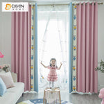 DIHIN HOME Cartoon Pink Color Bear Spliced Curtains，Blackout Grommet Window Curtain for Living Room ,52x63-inch,1 Panel Roman Shades Curtains Window Blinds custom curtains blackout curtains curtains for living room sheer curtains curtain fabric linen curtains kitchen curtains velvet curtains pinch pleat curtains bay window curtains outdoor curtains pleated curtains floral curtains dining room curtains kitchen valances drapes for bedroom patio curtains nursery curtains grommet curtains