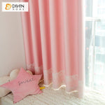 DIHIN HOME Cartoon Pink Color Curtain With Valance,Blackout Curtains Grommet Window Curtain for Living Room ,52x84-inch,1 Panel Roman Shades Curtains Window Blinds custom curtains blackout curtains curtains for living room sheer curtains curtain fabric linen curtains kitchen curtains velvet curtains pinch pleat curtains bay window curtains outdoor curtains pleated curtains floral curtains dining room curtains kitchen valances drapes for bedroom patio curtains nursery curtains grommet curtains