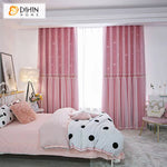 DIHIN HOME Cartoon Pink Color Curtains With Sheer Curtain Laces,Blackout Grommet Window Curtain for Living Room ,52x63-inch,1 Panel Roman Shades Curtains Window Blinds custom curtains blackout curtains curtains for living room sheer curtains curtain fabric linen curtains kitchen curtains velvet curtains pinch pleat curtains bay window curtains outdoor curtains pleated curtains floral curtains dining room curtains kitchen valances drapes for bedroom patio curtains nursery curtains grommet curtains