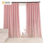 DIHIN HOME Cartoon Pink Color Lace Curtains,Blackout Grommet Window Curtain for Living Room ,52x63-inch,1 Panel Roman Shades Curtains Window Blinds custom curtains blackout curtains curtains for living room sheer curtains curtain fabric linen curtains kitchen curtains velvet curtains pinch pleat curtains bay window curtains outdoor curtains pleated curtains floral curtains dining room curtains kitchen valances drapes for bedroom patio curtains nursery curtains grommet curtains