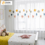 DIHIN HOME Cartoon Pink Color Stars Embroidered,Blackout Grommet Window Curtain for Living Room ,52x63-inch,1 Panel Roman Shades Curtains Window Blinds custom curtains blackout curtains curtains for living room sheer curtains curtain fabric linen curtains kitchen curtains velvet curtains pinch pleat curtains bay window curtains outdoor curtains pleated curtains floral curtains dining room curtains kitchen valances drapes for bedroom patio curtains nursery curtains grommet curtains
