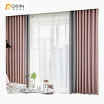 DIHIN HOME Cartoon Pink Fabric Blue Dogs Embroideried,Blackout Grommet Window Curtain for Living Room ,52x63-inch,1 Panel Roman Shades Curtains Window Blinds custom curtains blackout curtains curtains for living room sheer curtains curtain fabric linen curtains kitchen curtains velvet curtains pinch pleat curtains bay window curtains outdoor curtains pleated curtains floral curtains dining room curtains kitchen valances drapes for bedroom patio curtains nursery curtains grommet curtains