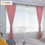DIHIN HOME Cartoon Pink Little Butterfly Curtains，Blackout Grommet Window Curtain for Living Room ,52x63-inch,1 Panel Roman Shades Curtains Window Blinds custom curtains blackout curtains curtains for living room sheer curtains curtain fabric linen curtains kitchen curtains velvet curtains pinch pleat curtains bay window curtains outdoor curtains pleated curtains floral curtains dining room curtains kitchen valances drapes for bedroom patio curtains nursery curtains grommet curtains