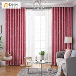 DIHIN HOME Cartoon Pink Moon and Star Printed,Blackout Grommet Window Curtain for Living Room ,52x63-inch,1 Panel Roman Shades Curtains Window Blinds custom curtains blackout curtains curtains for living room sheer curtains curtain fabric linen curtains kitchen curtains velvet curtains pinch pleat curtains bay window curtains outdoor curtains pleated curtains floral curtains dining room curtains kitchen valances drapes for bedroom patio curtains nursery curtains grommet curtains