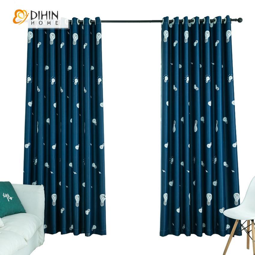 DIHIN HOME Cartoon Printed High Quality Curtains,Blackout Grommet Window Curtain for Living Room ,52x63-inch,1 Panel Roman Shades Curtains Window Blinds custom curtains blackout curtains curtains for living room sheer curtains curtain fabric linen curtains kitchen curtains velvet curtains pinch pleat curtains bay window curtains outdoor curtains pleated curtains floral curtains dining room curtains kitchen valances drapes for bedroom patio curtains nursery curtains grommet curtains
