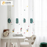 DIHIN HOME Cartoon Space and Rocket Embroidered Day Curtain ,Sheer Curtain, Grommet Window Curtain for Living Room ,52x63-inch,1 Panel Roman Shades Curtains Window Blinds custom curtains blackout curtains curtains for living room sheer curtains curtain fabric linen curtains kitchen curtains velvet curtains pinch pleat curtains bay window curtains outdoor curtains pleated curtains floral curtains dining room curtains kitchen valances drapes for bedroom patio curtains nursery curtains grommet curtains