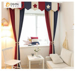 DIHIN HOME Cartoon Stars Striped Curtain With Valance,Blackout Curtains Grommet Window Curtain for Living Room ,52x84-inch,1 Panel Roman Shades Curtains Window Blinds custom curtains blackout curtains curtains for living room sheer curtains curtain fabric linen curtains kitchen curtains velvet curtains pinch pleat curtains bay window curtains outdoor curtains pleated curtains floral curtains dining room curtains kitchen valances drapes for bedroom patio curtains nursery curtains grommet curtains
