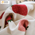 DIHIN HOME Cartoon Strawberry Printed,Blackout Grommet Window Curtain for Living Room,1 Panel Roman Shades Curtains Window Blinds custom curtains blackout curtains curtains for living room sheer curtains curtain fabric linen curtains kitchen curtains velvet curtains pinch pleat curtains bay window curtains outdoor curtains pleated curtains floral curtains dining room curtains kitchen valances drapes for bedroom patio curtains nursery curtains grommet curtains