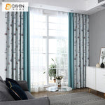 DIHIN HOME Cartoon Style Spliced Curtains，Blackout Grommet Window Curtain for Living Room ,52x63-inch,1 Panel Roman Shades Curtains Window Blinds custom curtains blackout curtains curtains for living room sheer curtains curtain fabric linen curtains kitchen curtains velvet curtains pinch pleat curtains bay window curtains outdoor curtains pleated curtains floral curtains dining room curtains kitchen valances drapes for bedroom patio curtains nursery curtains grommet curtains