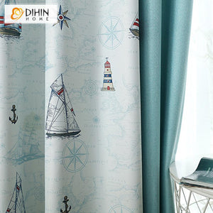 DIHIN HOME Cartoon Style Spliced Curtains，Blackout Grommet Window Curtain for Living Room ,52x63-inch,1 Panel Roman Shades Curtains Window Blinds custom curtains blackout curtains curtains for living room sheer curtains curtain fabric linen curtains kitchen curtains velvet curtains pinch pleat curtains bay window curtains outdoor curtains pleated curtains floral curtains dining room curtains kitchen valances drapes for bedroom patio curtains nursery curtains grommet curtains
