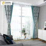 DIHIN HOME Cartoon Style Spliced Curtains，Blackout Grommet Window Curtain for Living Room ,52x63-inch,1 Panel Roman Shades Curtains Window Blinds custom curtains blackout curtains curtains for living room sheer curtains curtain fabric linen curtains kitchen curtains velvet curtains pinch pleat curtains bay window curtains outdoor curtains pleated curtains floral curtains dining room curtains kitchen valances drapes for bedroom patio curtains nursery curtains grommet curtains