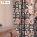 DIHIN HOME Cartoon Thick Fabric Fish Jacquard,Blackout Grommet Window Curtain for Living Room ,52x63-inch,1 Panel Roman Shades Curtains Window Blinds custom curtains blackout curtains curtains for living room sheer curtains curtain fabric linen curtains kitchen curtains velvet curtains pinch pleat curtains bay window curtains outdoor curtains pleated curtains floral curtains dining room curtains kitchen valances drapes for bedroom patio curtains nursery curtains grommet curtains