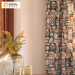 DIHIN HOME Cartoon Thick Fabric Fish Jacquard,Blackout Grommet Window Curtain for Living Room ,52x63-inch,1 Panel Roman Shades Curtains Window Blinds custom curtains blackout curtains curtains for living room sheer curtains curtain fabric linen curtains kitchen curtains velvet curtains pinch pleat curtains bay window curtains outdoor curtains pleated curtains floral curtains dining room curtains kitchen valances drapes for bedroom patio curtains nursery curtains grommet curtains