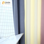 DIHIN HOME Cartoon Three Colors Striped Curtains,Blackout Grommet Window Curtain for Living Room ,52x63-inch,1 Panel Roman Shades Curtains Window Blinds custom curtains blackout curtains curtains for living room sheer curtains curtain fabric linen curtains kitchen curtains velvet curtains pinch pleat curtains bay window curtains outdoor curtains pleated curtains floral curtains dining room curtains kitchen valances drapes for bedroom patio curtains nursery curtains grommet curtains