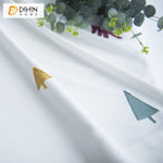 DIHIN HOME Cartoon Tree Embroidered Spliced Curtains，Blackout Grommet Window Curtain for Living Room ,52x63-inch,1 Panel Roman Shades Curtains Window Blinds custom curtains blackout curtains curtains for living room sheer curtains curtain fabric linen curtains kitchen curtains velvet curtains pinch pleat curtains bay window curtains outdoor curtains pleated curtains floral curtains dining room curtains kitchen valances drapes for bedroom patio curtains nursery curtains grommet curtains