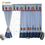 DIHIN HOME Cartoon Windmill Embroidered Curtain With Valance,Blackout Curtains Grommet Window Curtain for Living Room ,52x84-inch,1 Panel Roman Shades Curtains Window Blinds custom curtains blackout curtains curtains for living room sheer curtains curtain fabric linen curtains kitchen curtains velvet curtains pinch pleat curtains bay window curtains outdoor curtains pleated curtains floral curtains dining room curtains kitchen valances drapes for bedroom patio curtains nursery curtains grommet curtains