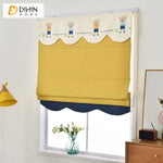 DIHIN HOME Cartoon Yellow Bear Printed Roman Shades ,Easy Install Washable Curtains ,Customized Window Curtain Drape, 24"W X 64"H Roman Shades Curtains Window Blinds custom curtains blackout curtains curtains for living room sheer curtains curtain fabric linen curtains kitchen curtains velvet curtains pinch pleat curtains bay window curtains outdoor curtains pleated curtains floral curtains dining room curtains kitchen valances drapes for bedroom patio curtains nursery curtains grommet curtains