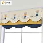 DIHIN HOME Cartoon Yellow Bear Printed Roman Shades ,Easy Install Washable Curtains ,Customized Window Curtain Drape, 24"W X 64"H Roman Shades Curtains Window Blinds custom curtains blackout curtains curtains for living room sheer curtains curtain fabric linen curtains kitchen curtains velvet curtains pinch pleat curtains bay window curtains outdoor curtains pleated curtains floral curtains dining room curtains kitchen valances drapes for bedroom patio curtains nursery curtains grommet curtains