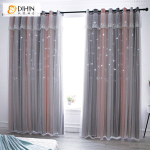 DIHIN HOME Children Colorful Fabric,Blackout Curtains Grommet Window Curtain for Living Room,1 Panel Roman Shades Curtains Window Blinds custom curtains blackout curtains curtains for living room sheer curtains curtain fabric linen curtains kitchen curtains velvet curtains pinch pleat curtains bay window curtains outdoor curtains pleated curtains floral curtains dining room curtains kitchen valances drapes for bedroom patio curtains nursery curtains grommet curtains