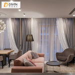 DIHIN HOME Children Room Grey Color Curtains,Blackout Grommet Window Curtain for Living Room ,52x63-inch,1 Panel Roman Shades Curtains Window Blinds custom curtains blackout curtains curtains for living room sheer curtains curtain fabric linen curtains kitchen curtains velvet curtains pinch pleat curtains bay window curtains outdoor curtains pleated curtains floral curtains dining room curtains kitchen valances drapes for bedroom patio curtains nursery curtains grommet curtains