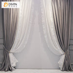 DIHIN HOME Children Room Grey Color Curtains,Blackout Grommet Window Curtain for Living Room ,52x63-inch,1 Panel Roman Shades Curtains Window Blinds custom curtains blackout curtains curtains for living room sheer curtains curtain fabric linen curtains kitchen curtains velvet curtains pinch pleat curtains bay window curtains outdoor curtains pleated curtains floral curtains dining room curtains kitchen valances drapes for bedroom patio curtains nursery curtains grommet curtains