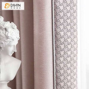 DIHIN HOME Children Room Pink Color Curtain With Lace,Blackout Grommet Window Curtain for Living Room ,52x63-inch,1 Panel Roman Shades Curtains Window Blinds custom curtains blackout curtains curtains for living room sheer curtains curtain fabric linen curtains kitchen curtains velvet curtains pinch pleat curtains bay window curtains outdoor curtains pleated curtains floral curtains dining room curtains kitchen valances drapes for bedroom patio curtains nursery curtains grommet curtains