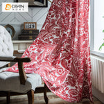 DIHIN HOME Chinese Ink Printing,Blackout Grommet Window Curtain for Living Room ,52x63-inch,1 Panel Roman Shades Curtains Window Blinds custom curtains blackout curtains curtains for living room sheer curtains curtain fabric linen curtains kitchen curtains velvet curtains pinch pleat curtains bay window curtains outdoor curtains pleated curtains floral curtains dining room curtains kitchen valances drapes for bedroom patio curtains nursery curtains grommet curtains