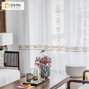 DIHIN HOME Chinese-style Chinese Embossed Jacquard,Blackout Grommet Window Curtain for Living Room ,52x63-inch,1 Panel Roman Shades Curtains Window Blinds custom curtains blackout curtains curtains for living room sheer curtains curtain fabric linen curtains kitchen curtains velvet curtains pinch pleat curtains bay window curtains outdoor curtains pleated curtains floral curtains dining room curtains kitchen valances drapes for bedroom patio curtains nursery curtains grommet curtains