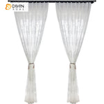 DIHIN HOME Chinese White Jacquard Sheer Curtain,Grommet Window Curtain for Living Room ,52x63-inch,1 Panel Roman Shades Curtains Window Blinds custom curtains blackout curtains curtains for living room sheer curtains curtain fabric linen curtains kitchen curtains velvet curtains pinch pleat curtains bay window curtains outdoor curtains pleated curtains floral curtains dining room curtains kitchen valances drapes for bedroom patio curtains nursery curtains grommet curtains